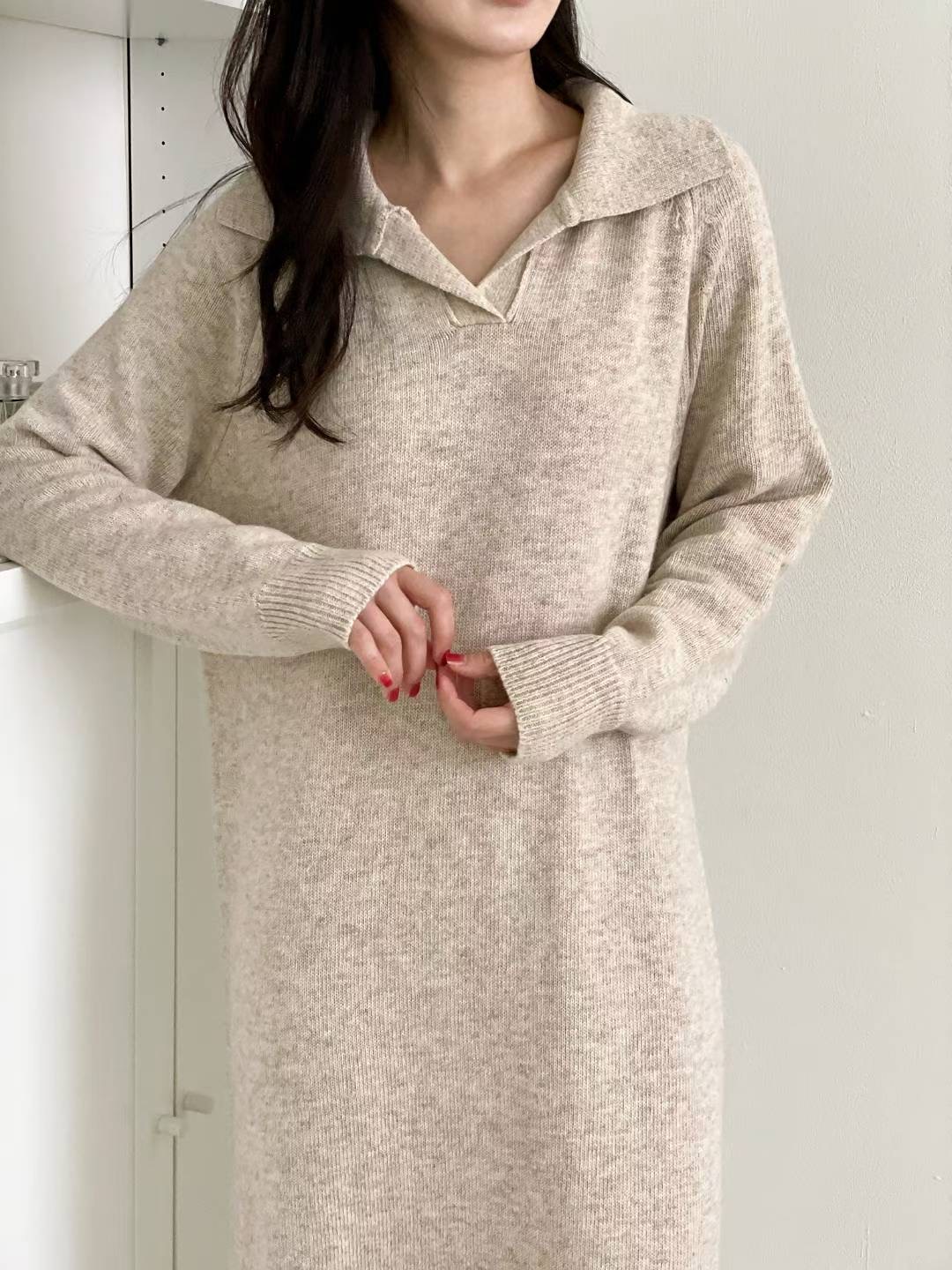 MUSTBE東大門㊣直郵女士新品推薦時尚職業人氣25秋冬連衣裙MUSTBE連衣裙