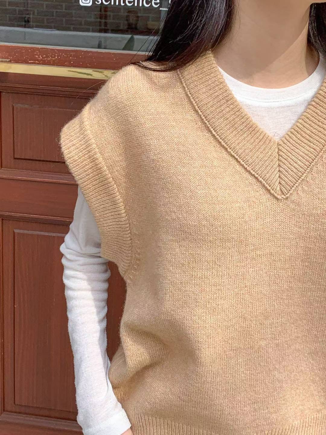 MUSTBE東大門㊣實拍女士新品時尚真品推薦吊帶背心不含內搭MUSTBE吊帶/背心