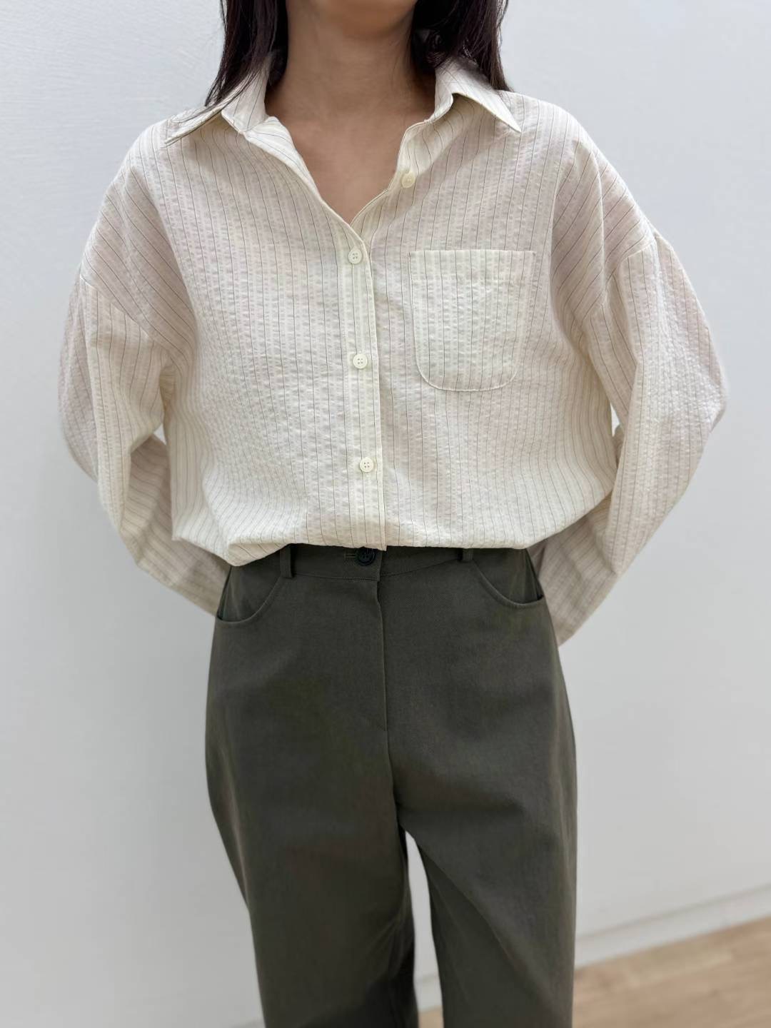 MOST東大門㊣實拍女士新品真品熱賣職業25秋冬休閑襯衫蕾絲衫MOST襯衫/蕾絲衫