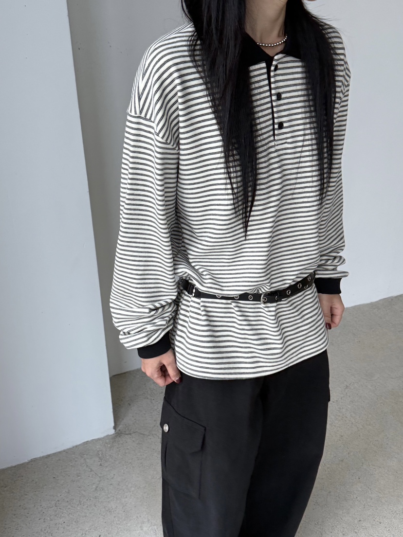 TAUPE韓國代購㊣女士新款職業25秋冬真品人氣時尚休閑長袖T恤TAUPE長袖T恤