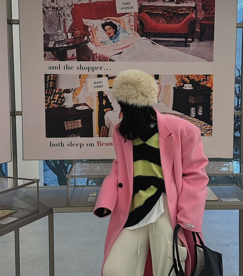 LIKEVAM東大門㊣代購女裝新品25秋冬人氣職業時尚休閑熱賣帽子LIKEVAM帽子