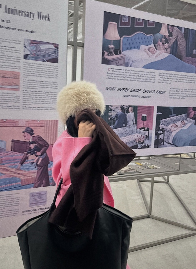 LIKEVAM東大門㊣代購女裝新品25秋冬人氣職業時尚休閑熱賣帽子LIKEVAM帽子