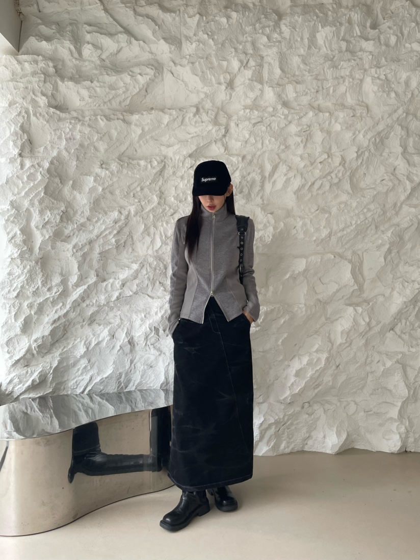 REIZ韓國代購㊣女裝新品人氣熱賣真品休閑職業時尚夾克羊毛REIZ夾克