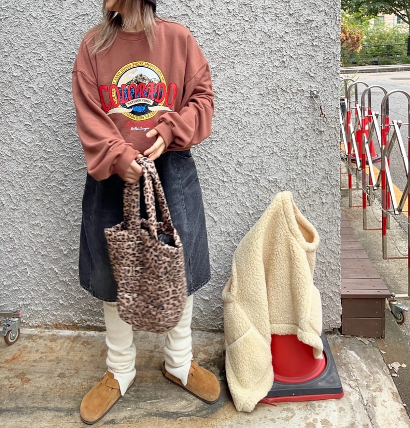 CRACKERS韓國直郵㊣女裝新款人氣職業25秋冬休閑推薦熱賣衛衣CRACKERS衛衣
