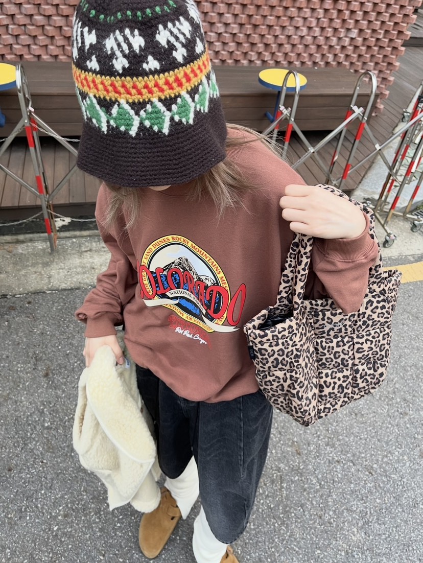 CRACKERS韓國直郵㊣女裝新款人氣職業25秋冬休閑推薦熱賣衛衣CRACKERS衛衣