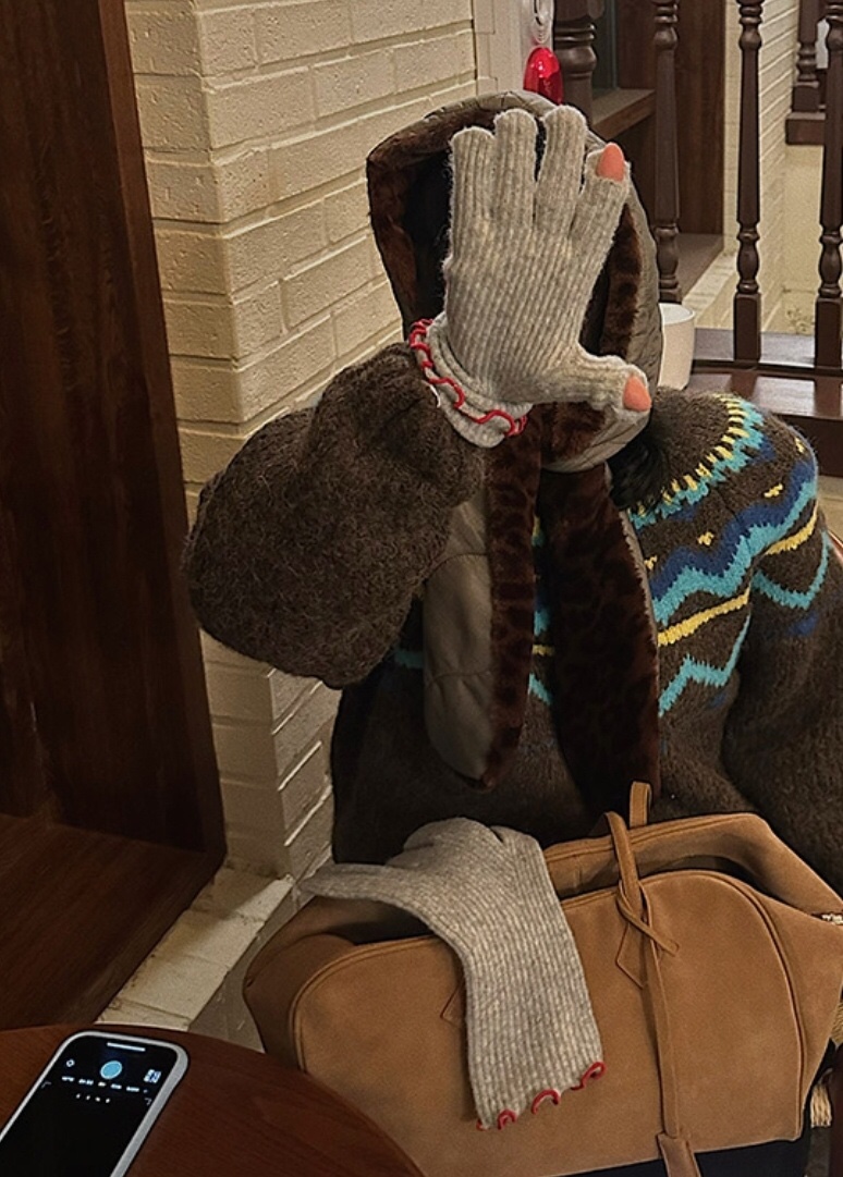 LIKEVAM東大門㊣直郵女士新款熱賣職業人氣25秋冬休閑真品手套LIKEVAM手套