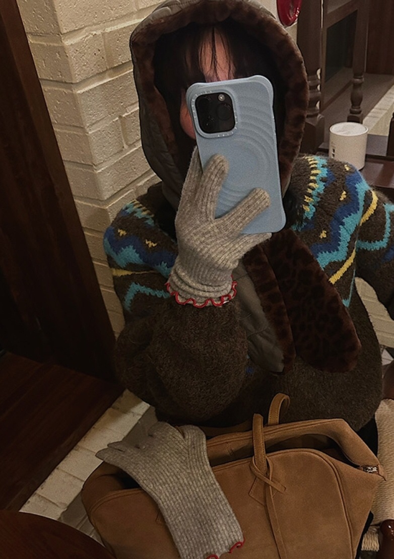 LIKEVAM東大門㊣直郵女士新款熱賣職業人氣25秋冬休閑真品手套LIKEVAM手套