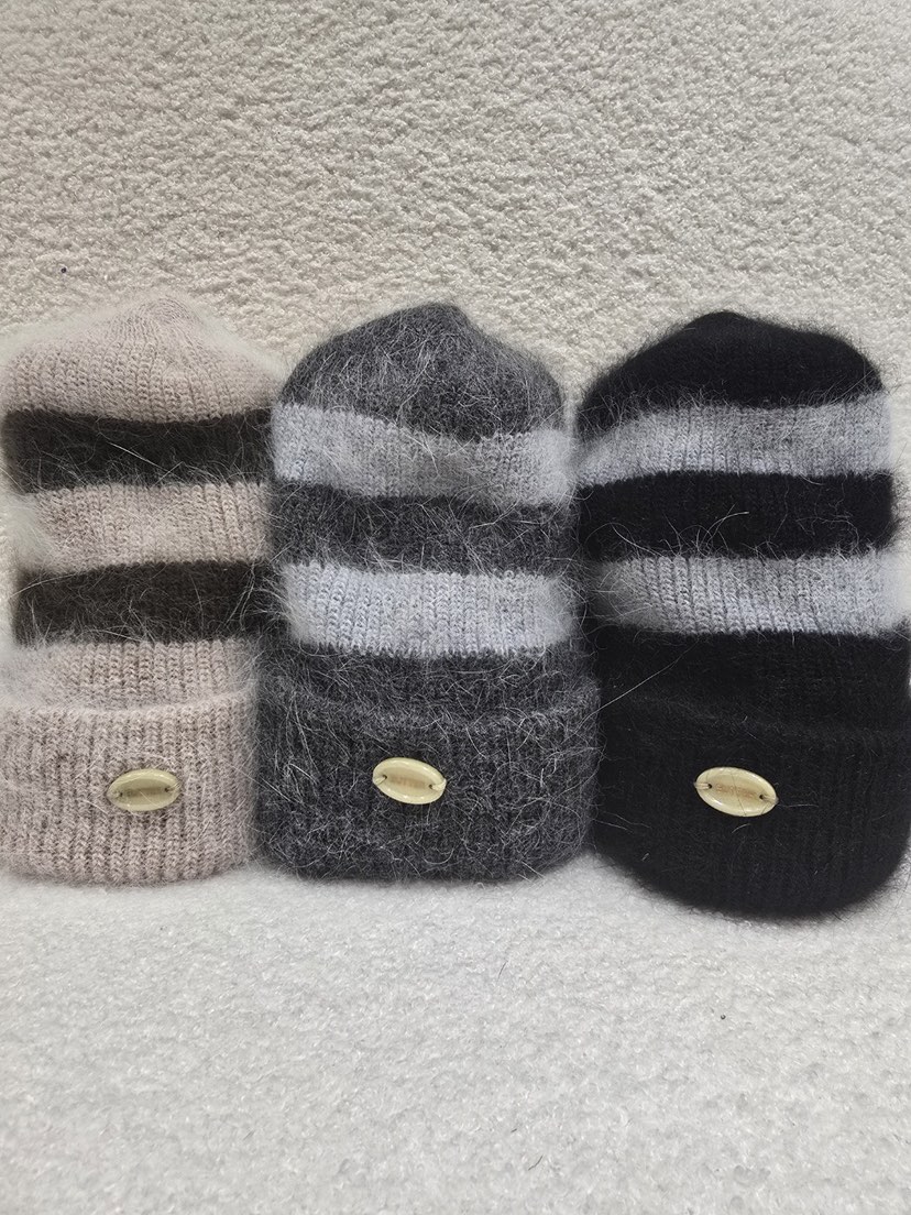 LIKEVAM東大門㊣代購女士新款人氣休閑25秋冬推薦帽子安哥拉LIKEVAM帽子