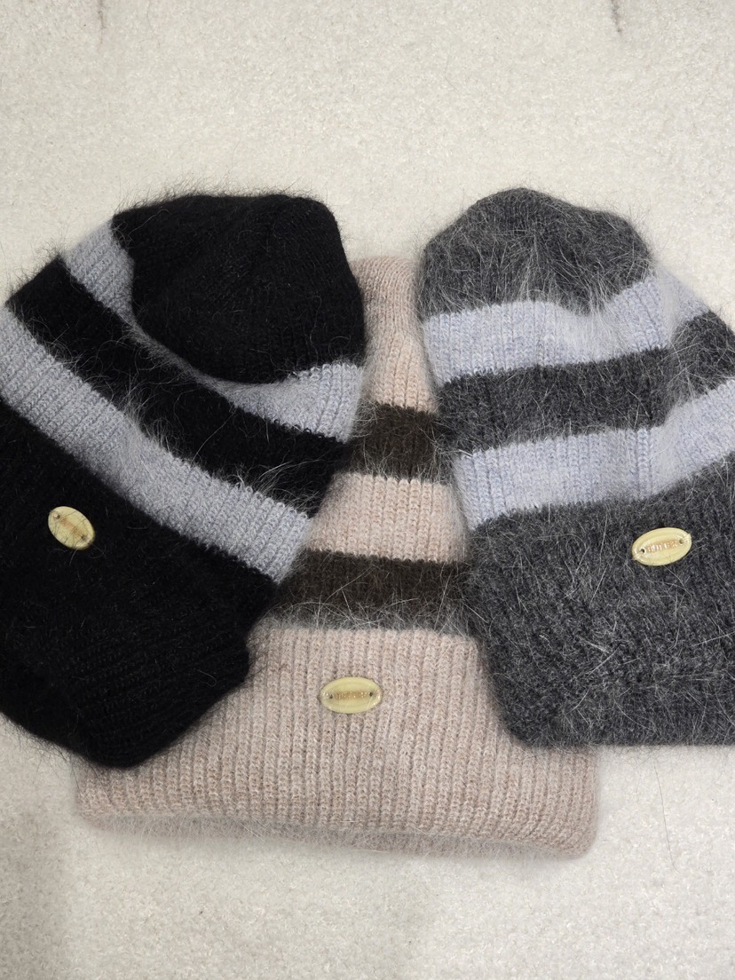 LIKEVAM東大門㊣代購女士新款人氣休閑25秋冬推薦帽子安哥拉LIKEVAM帽子