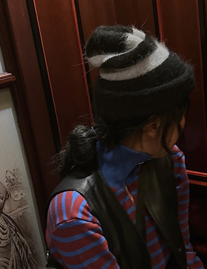 LIKEVAM東大門㊣代購女士新款人氣休閑25秋冬推薦帽子安哥拉LIKEVAM帽子