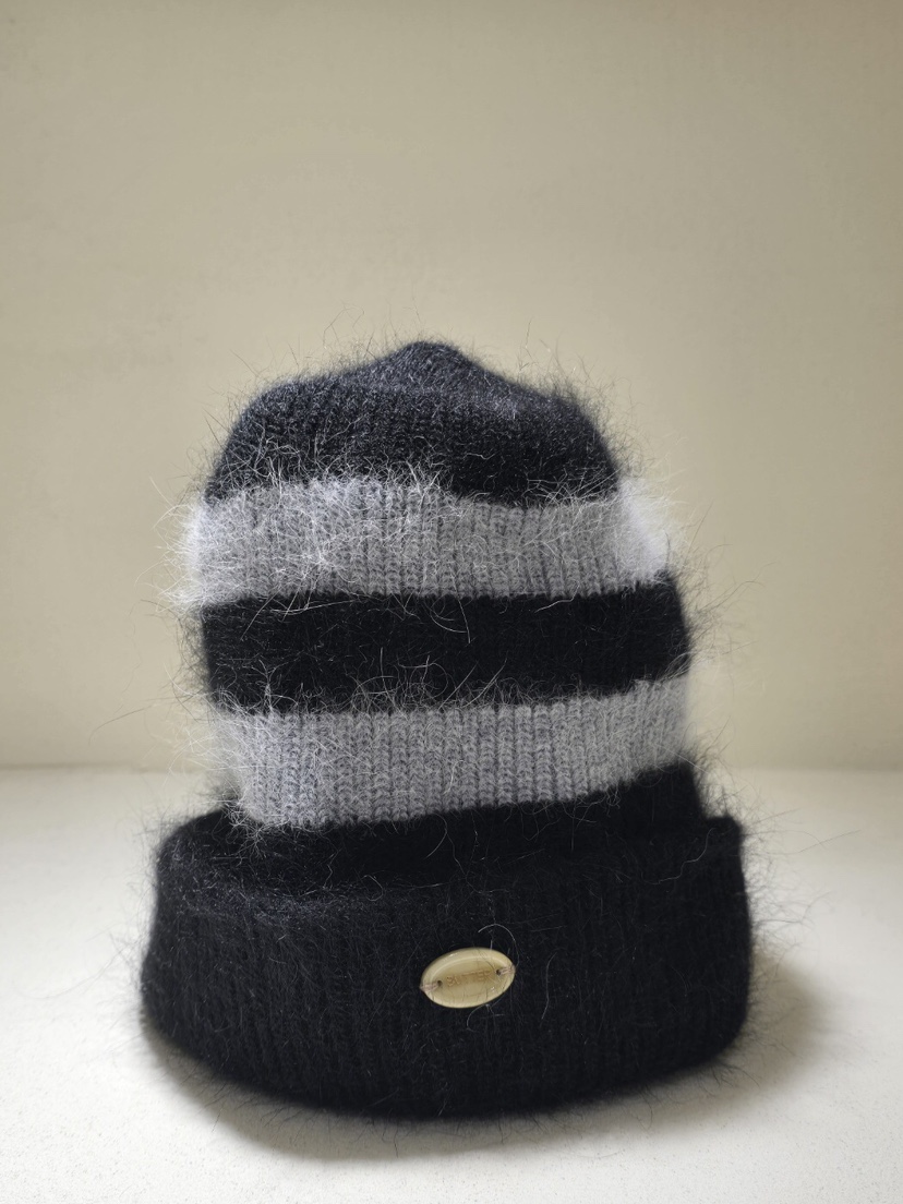 LIKEVAM東大門㊣代購女士新款人氣休閑25秋冬推薦帽子安哥拉LIKEVAM帽子圖色3