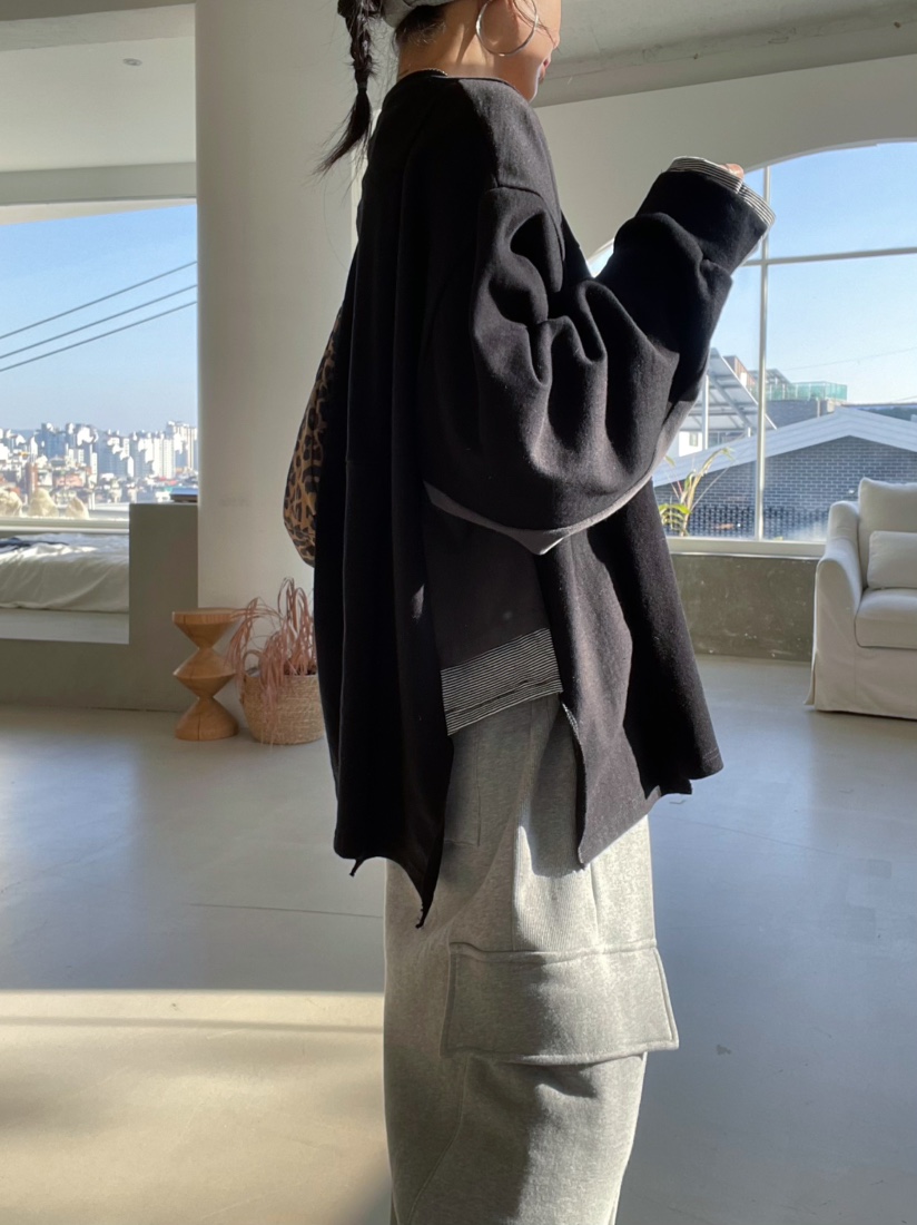 REIZ韓國直郵㊣女裝新品25秋冬推薦時尚休閑熱賣真品長袖T恤REIZ長袖T恤