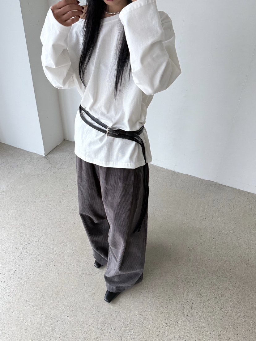 TAUPE韓國直郵㊣女裝新品真品時尚人氣職業休閑25秋冬長袖T恤TAUPE長袖T恤