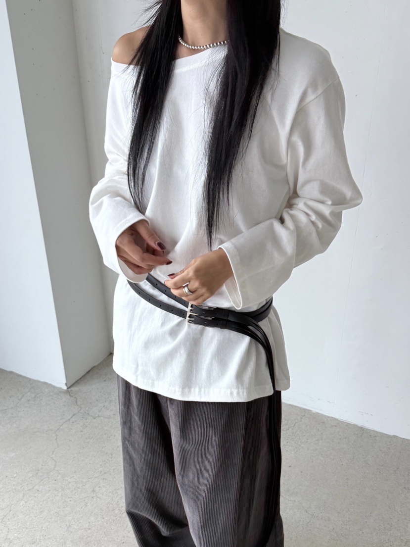 TAUPE韓國直郵㊣女裝新品真品時尚人氣職業休閑25秋冬長袖T恤TAUPE長袖T恤