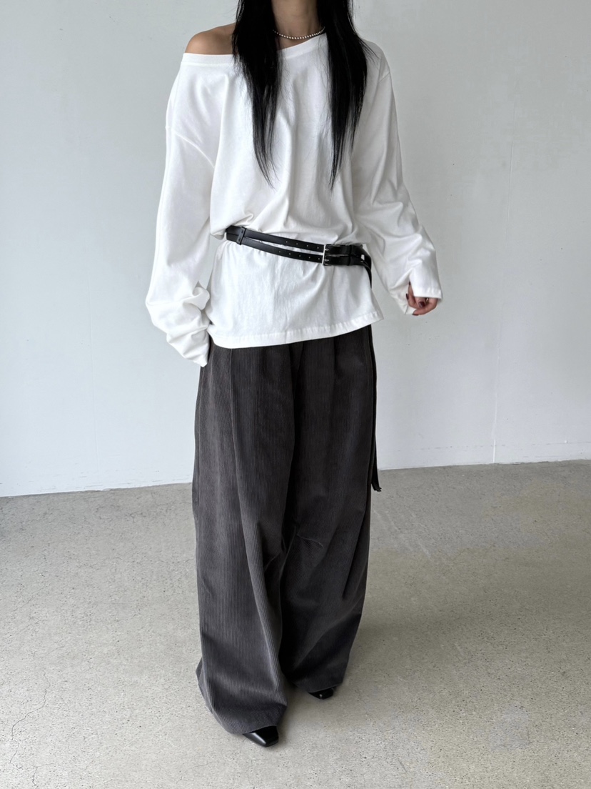 TAUPE韓國直郵㊣女裝新品真品時尚人氣職業休閑25秋冬長袖T恤TAUPE長袖T恤