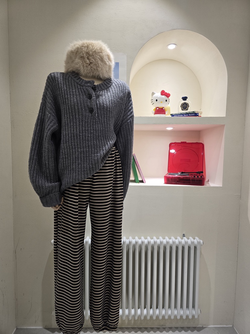 LIKEVAM韓國直郵㊣女士新款熱賣人氣真品25秋冬休閑推薦休閑褲LIKEVAM休閑褲