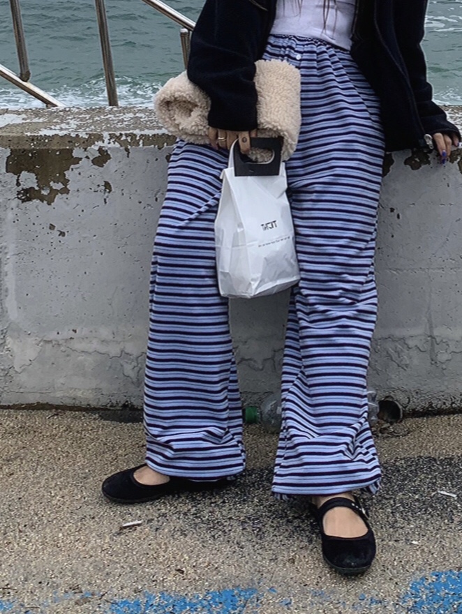 LIKEVAM韓國直郵㊣女士新款熱賣人氣真品25秋冬休閑推薦休閑褲LIKEVAM休閑褲圖色1