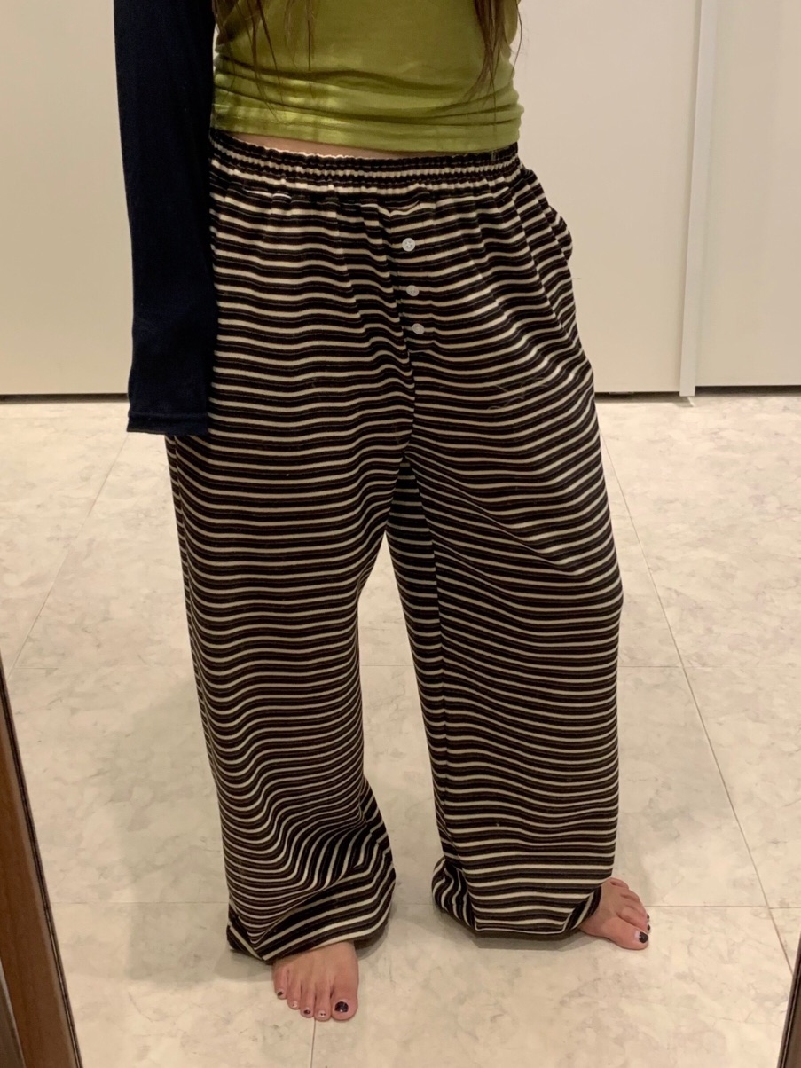 LIKEVAM韓國直郵㊣女士新款熱賣人氣真品25秋冬休閑推薦休閑褲LIKEVAM休閑褲圖色2