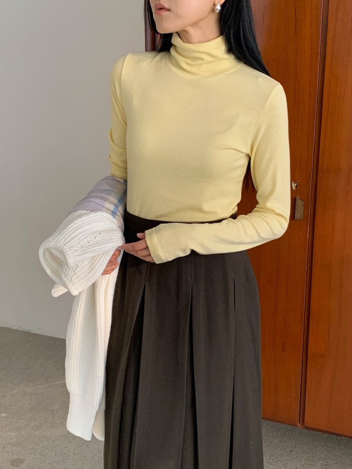 MILUI韓國直郵㊣女士新款休閑時尚熱賣真品25秋冬人氣長袖T恤MILUI長袖T恤圖色5