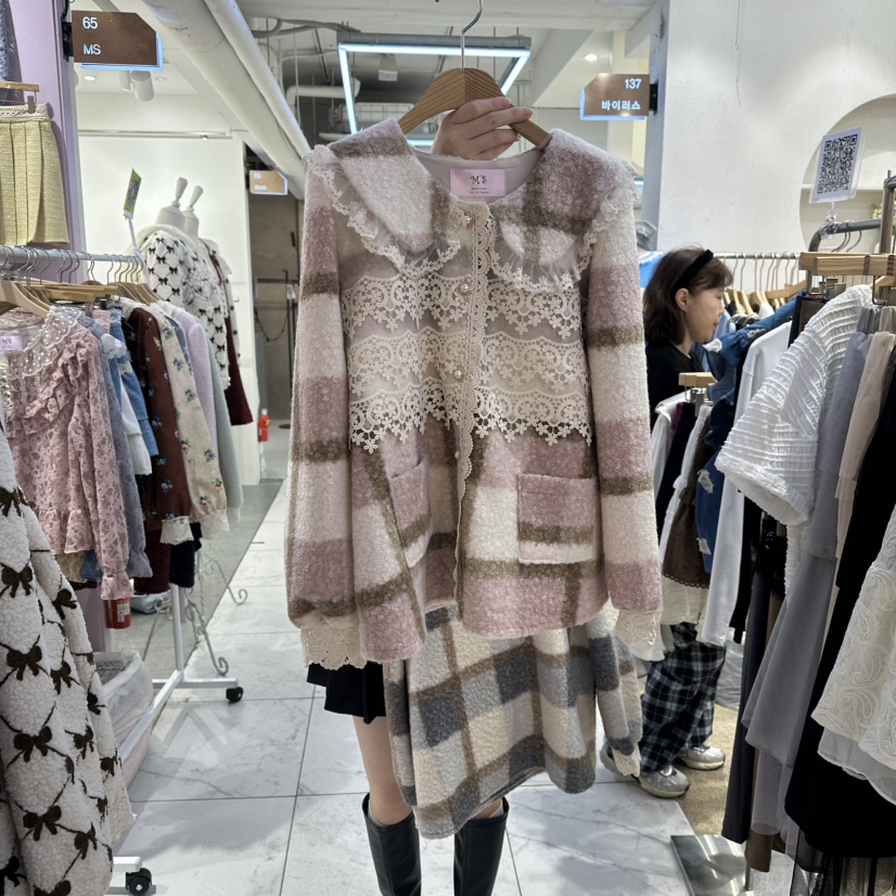 MS東大門㊣代購女裝新品25秋冬時尚真品人氣推薦休閑熱賣夾克MS夾克