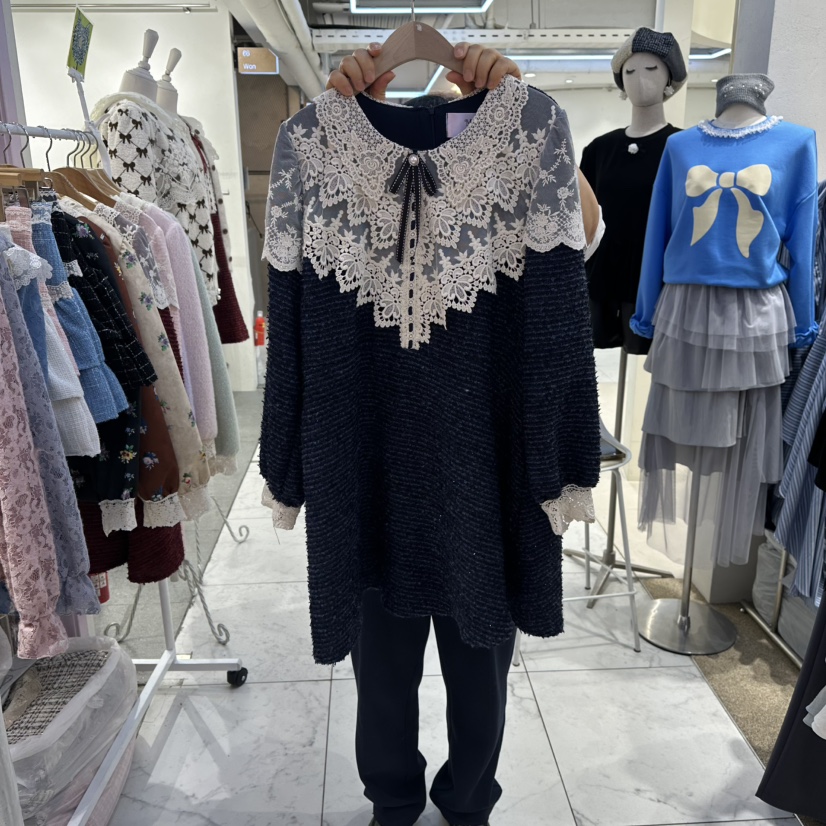 MS韓國代購㊣女士新款時尚真品人氣休閑25秋冬推薦熱賣連衣裙MS連衣裙圖色3