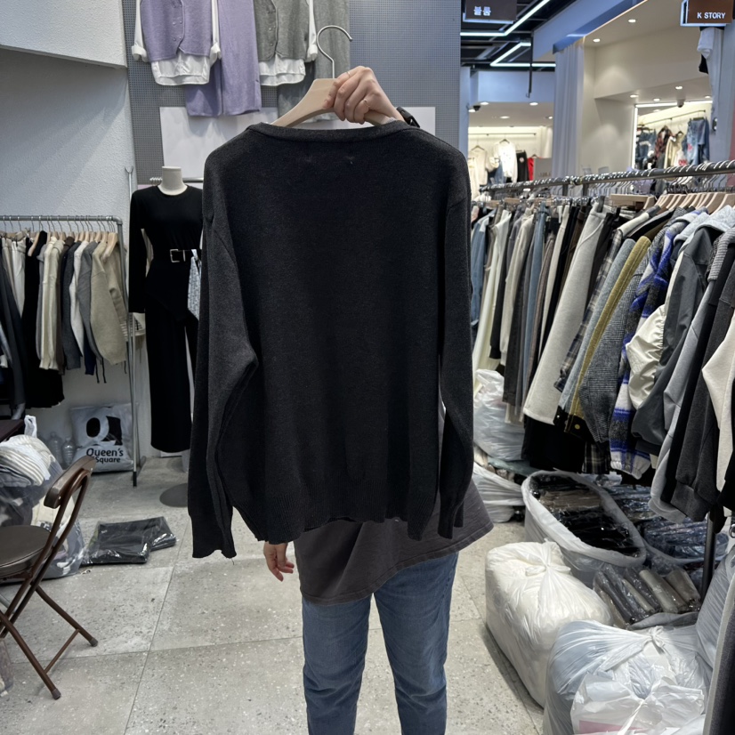 BLOOM東大門㊣直郵女裝新品25秋冬熱賣套裝兩件套套裝開衫紐扣BLOOM-Q套裝