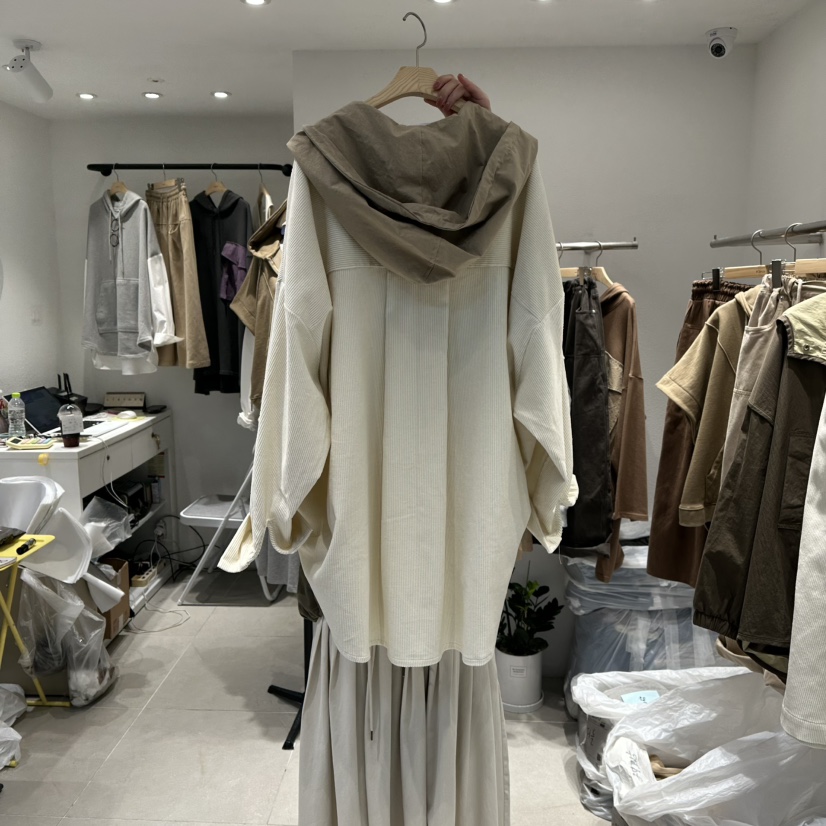 IN KIRA東大門㊣實拍女裝新品人氣職業真品時尚25秋冬夾克連帽IN KIRA夾克