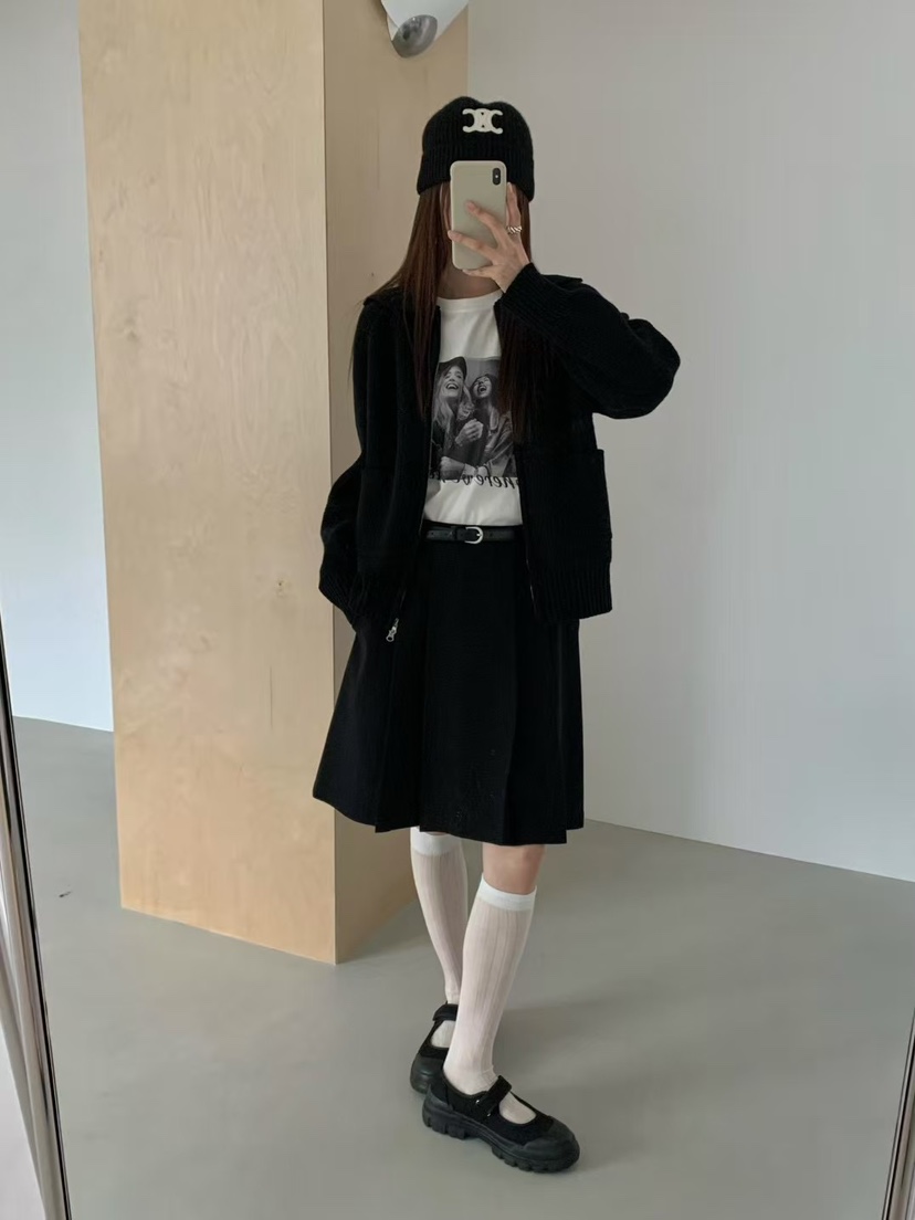 ANOU韓國直郵㊣女士新款25秋冬人氣時尚職業真品推薦熱賣毛衣ANOU毛衣