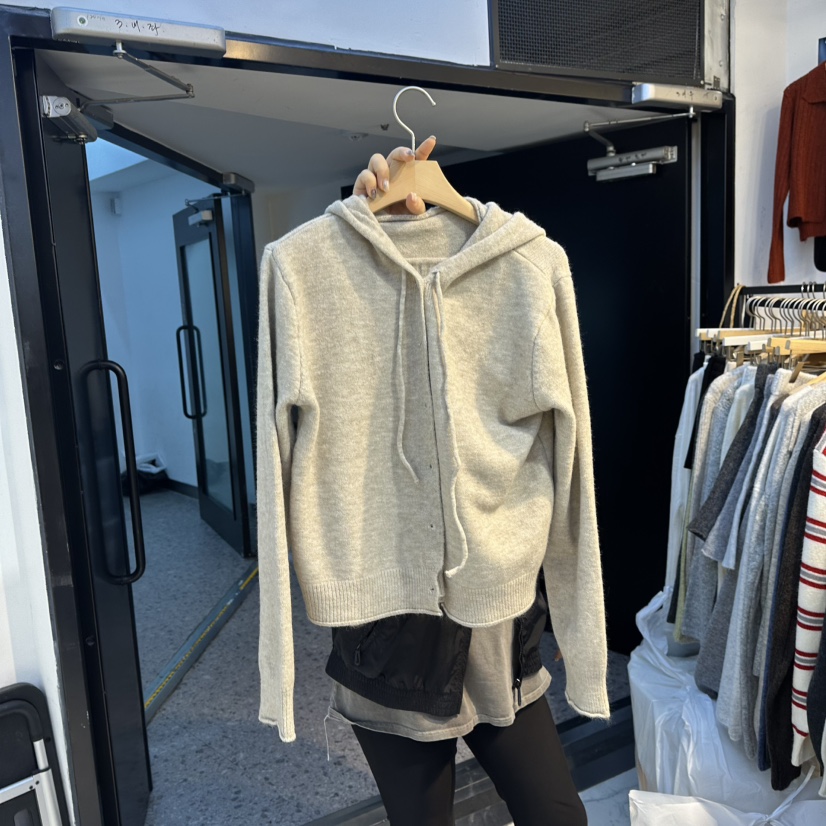 HARU東大門㊣代購女士新品推薦休閑25秋冬套裝兩件套套裝連帽HARU套裝圖色3