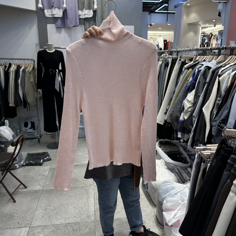 BLOOM韓國代購㊣女裝新品時尚真品25秋冬熱賣推薦長袖T恤羊毛BLOOM-Q長袖T恤圖色5