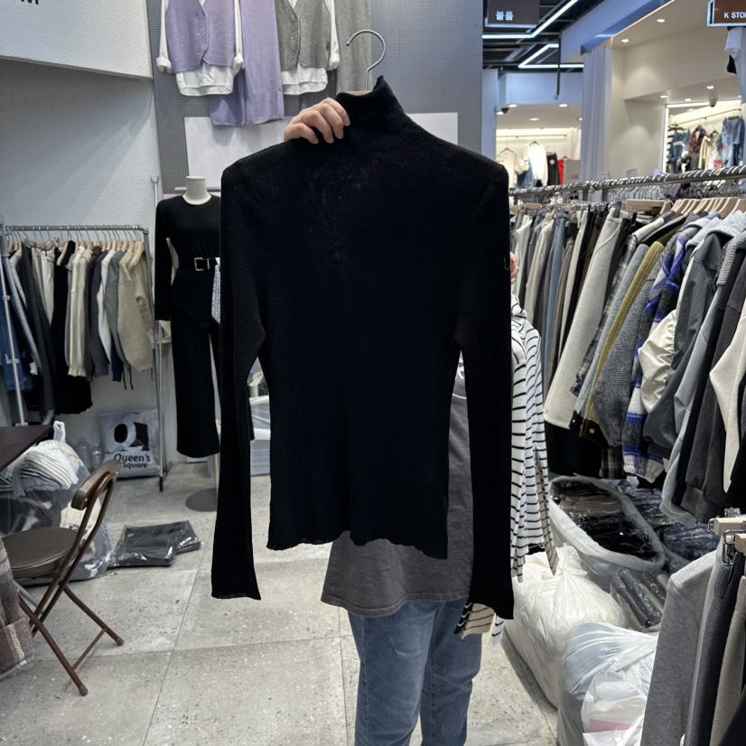 BLOOM韓國代購㊣女裝新品時尚真品25秋冬熱賣推薦長袖T恤羊毛BLOOM-Q長袖T恤圖色10