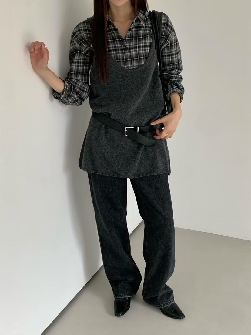 ANOU韓國直郵㊣女裝新款熱賣25秋冬人氣真品職業休閑休閑褲ANOU休閑褲