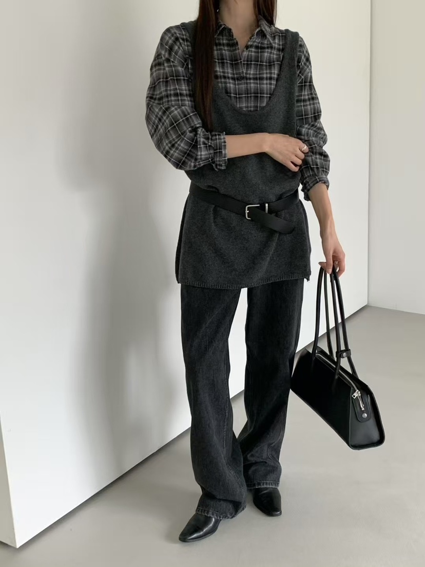 ANOU韓國直郵㊣女裝新款熱賣25秋冬人氣真品職業休閑休閑褲ANOU休閑褲
