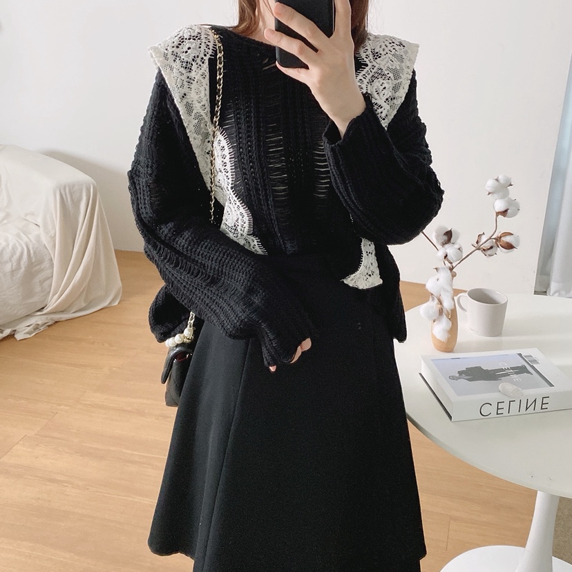 BLUE RIBBON東大門㊣直郵女士新款真品時尚推薦休閑針織衫BLUE RIBBON針織衫