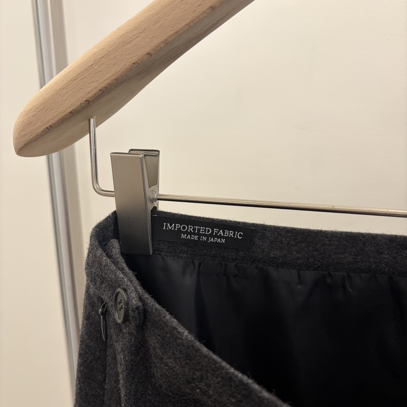 HEHR東大門㊣直郵女裝新品職業25秋冬真品人氣熱賣休閑長裙hehr-AUTOMNE長裙