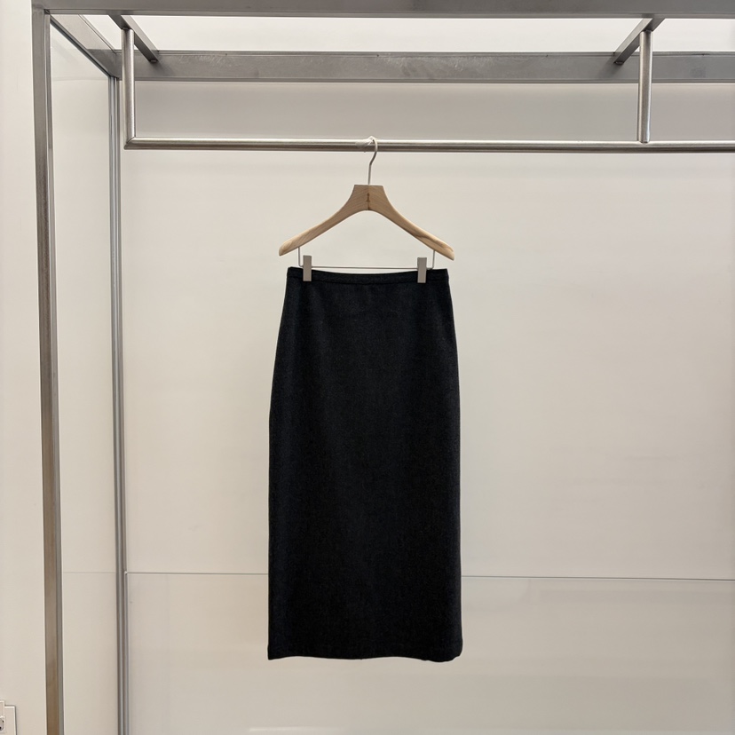 HEHR東大門㊣直郵女裝新品職業25秋冬真品人氣熱賣休閑長裙hehr-AUTOMNE長裙