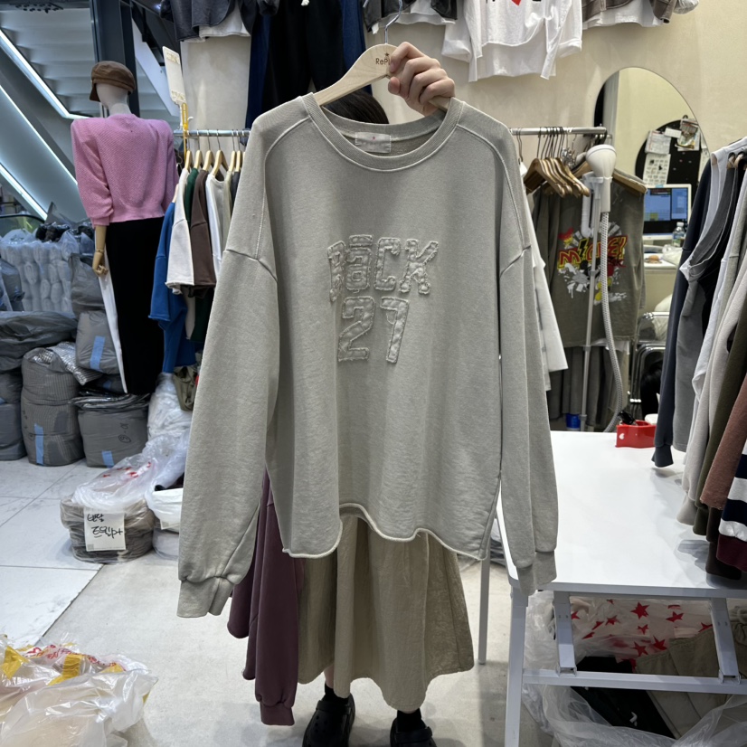 REPLAY東大門㊣實拍女裝新品休閑真品熱賣職業25秋冬時尚衛衣REPLAY衛衣