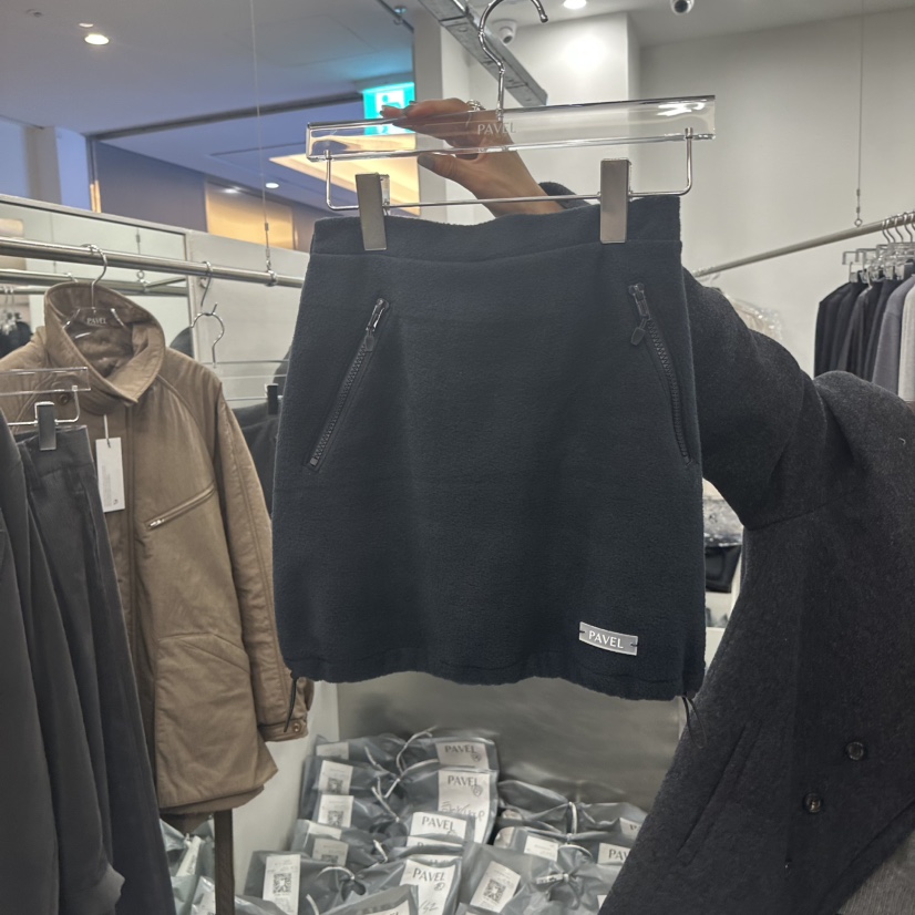 PAVEL東大門㊣實拍女裝新品真品時尚推薦25秋冬職業熱賣短裙PAVEL短裙