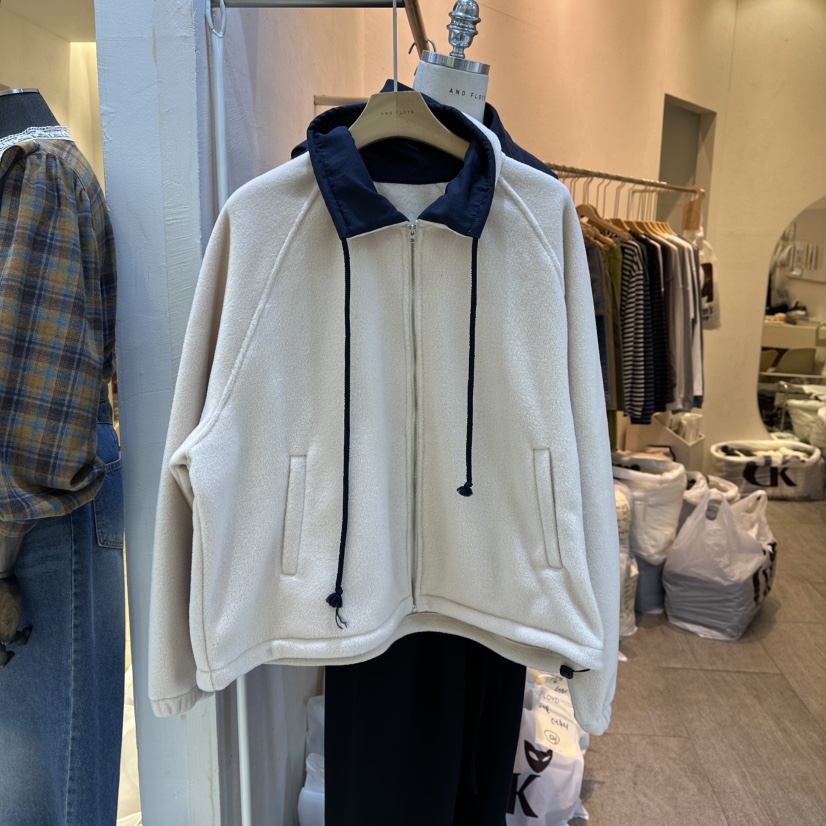 AND FLOYD韓國直郵㊣女裝新品休閑職業熱賣真品夾克加絨羊毛stunning and Floyd夾克
