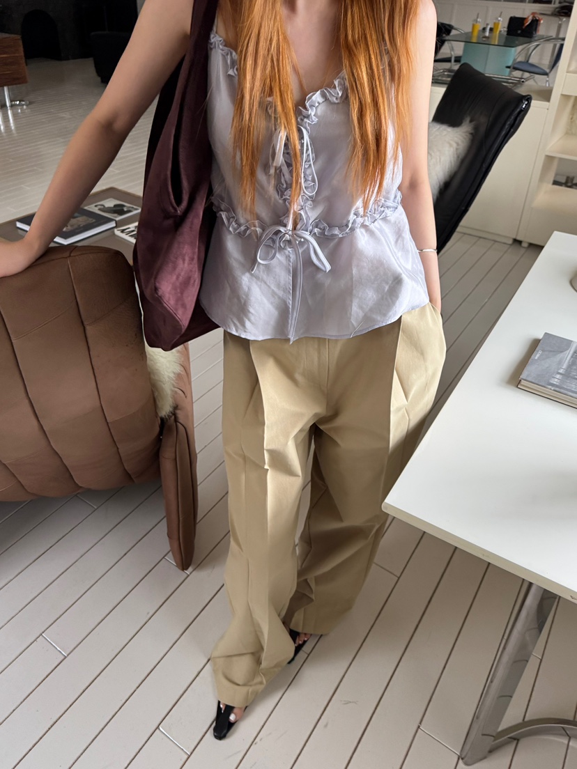 EGG IS韓國直郵㊣女士新品推薦休閑真品人氣25秋冬熱賣休閑褲EGG IS休閑褲