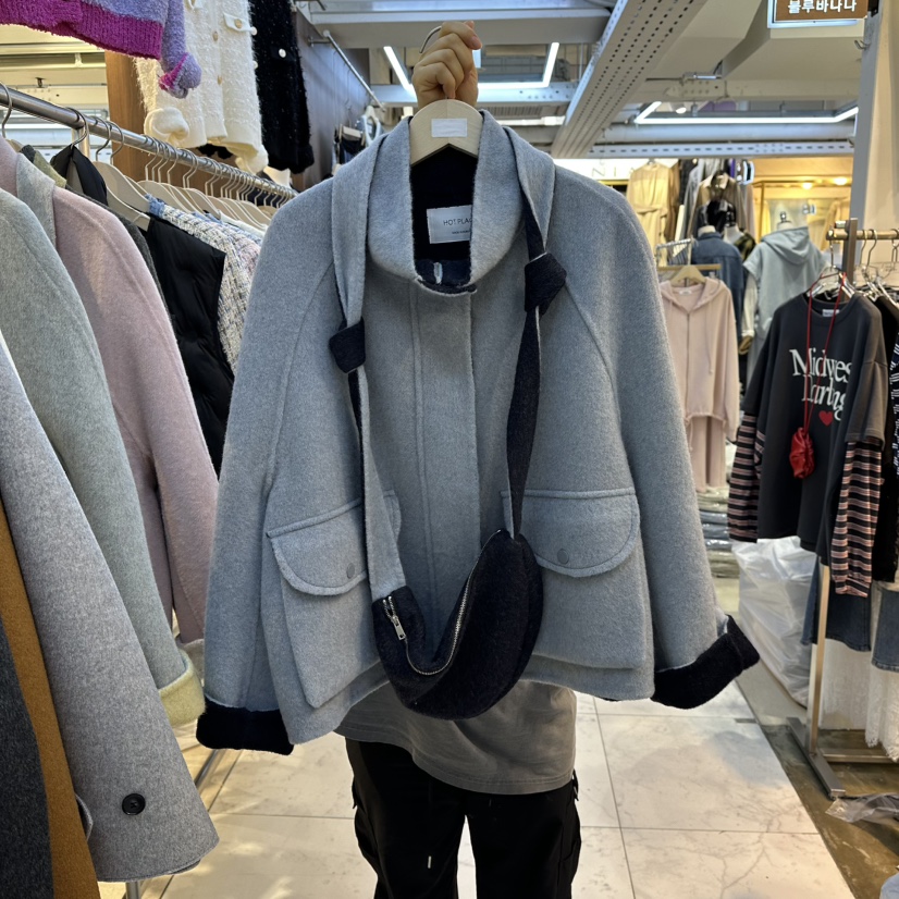 DREAM GIRIS東大門㊣直郵女裝新款25秋冬夾克手工含包套裝DREAM GIRIS夾克圖色3