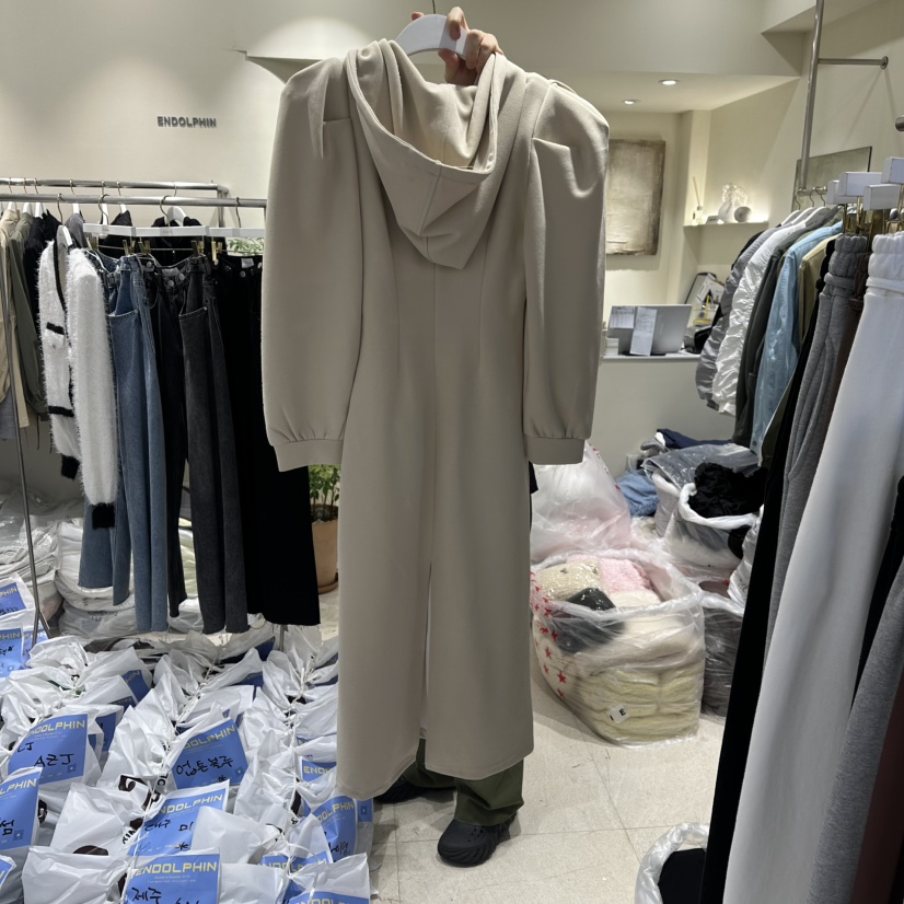 ENDOLPHIN東大門㊣代購女士新品職業休閑人氣連衣裙不含腰帶ENDOLPHIN連衣裙