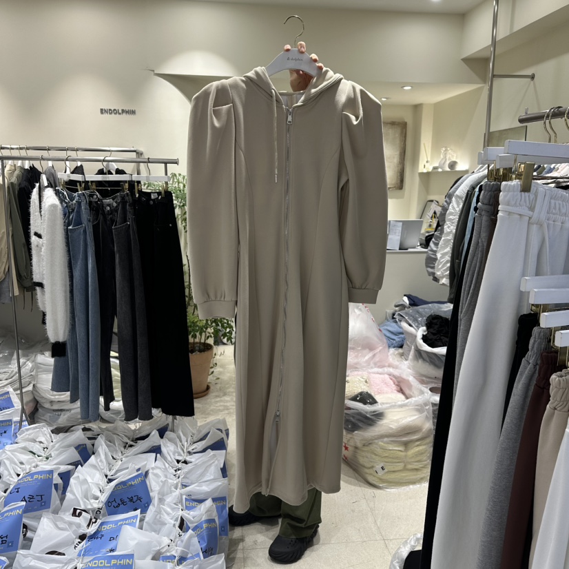 ENDOLPHIN東大門㊣代購女士新品職業休閑人氣連衣裙不含腰帶ENDOLPHIN連衣裙