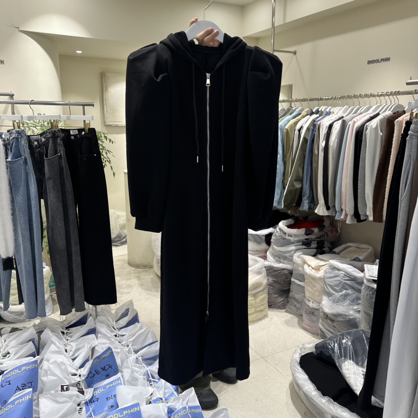ENDOLPHIN東大門㊣代購女士新品職業休閑人氣連衣裙不含腰帶ENDOLPHIN連衣裙圖色3