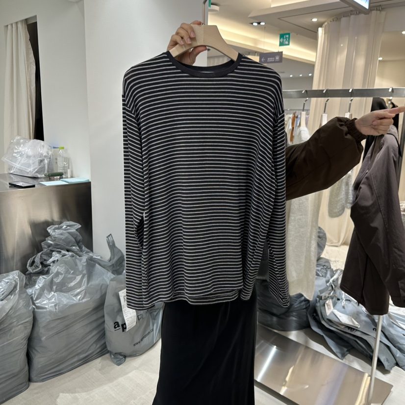 HAUTTE-P東大門㊣實拍女裝新品熱賣真品時尚推薦休閑長袖T恤HAUTTE長袖T恤圖色2