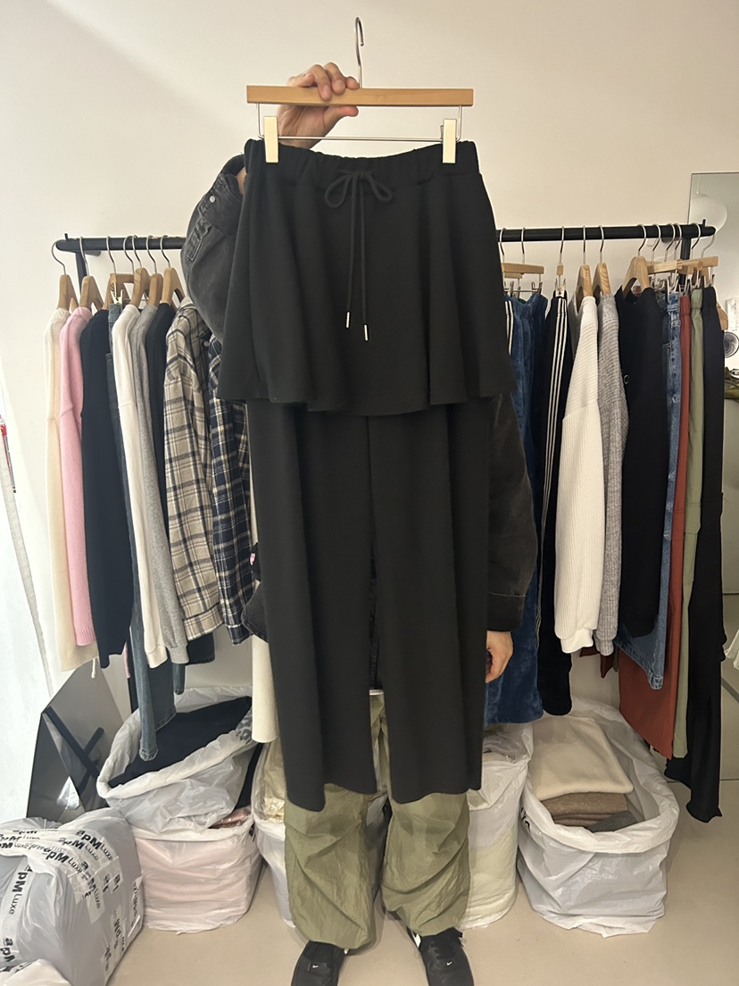 AS THOUGHT東大門㊣直郵女士新款真品時尚熱賣25秋冬職業裙褲AS THOUGHT裙褲圖色2