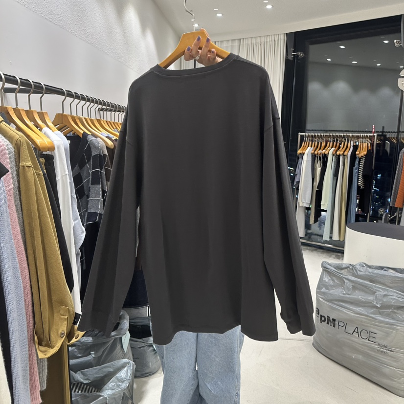 TREND SELLER/G東大門㊣代購女裝新品熱賣人氣真品長袖T恤G/TREND SELLER長袖T恤