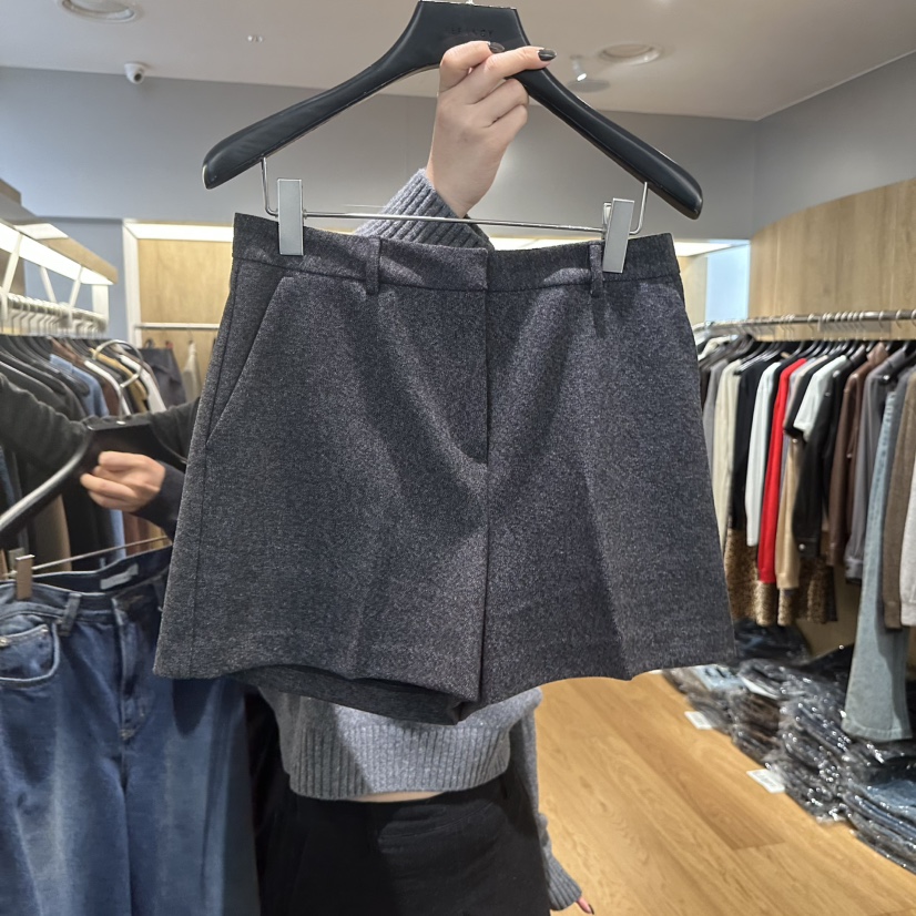 LEFANCY韓國直郵㊣女裝新品25秋冬推薦休閑職業真品時尚短褲LEFANCY短褲圖色2