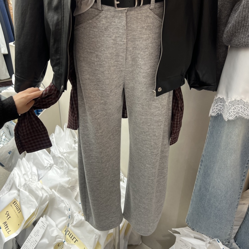 MURR東大門㊣實拍女裝新品25秋冬人氣休閑真品熱賣時尚休閑褲MURR休閑褲