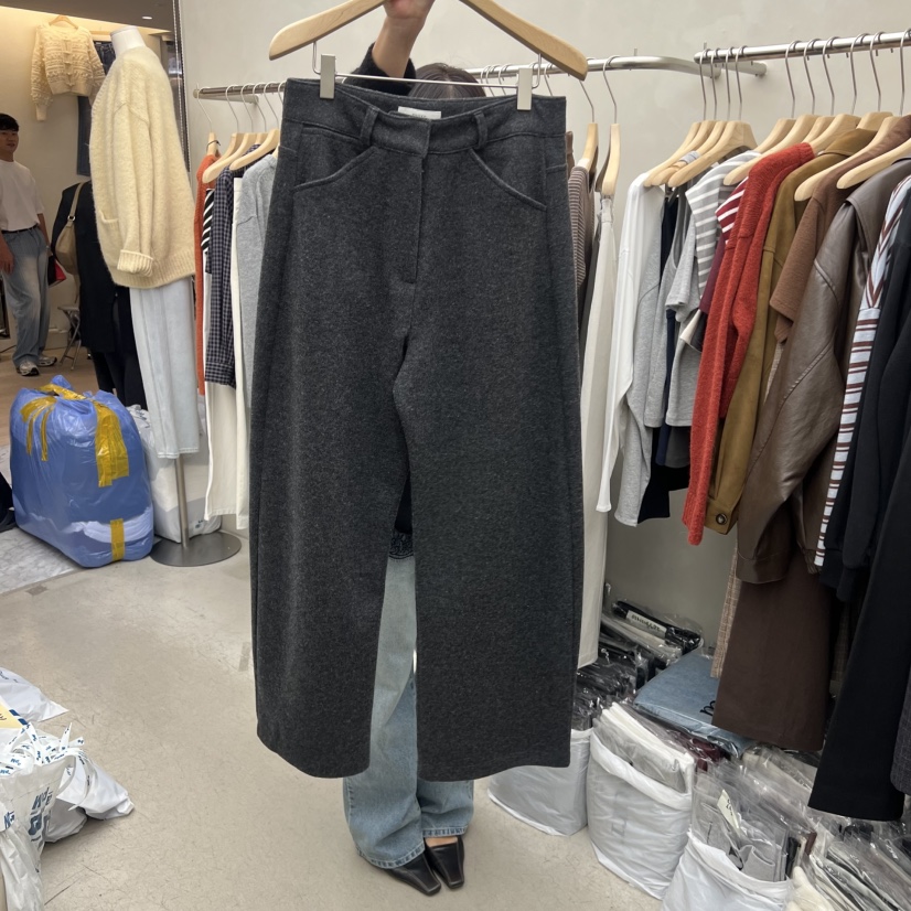 MURR東大門㊣實拍女裝新品25秋冬人氣休閑真品熱賣時尚休閑褲MURR休閑褲圖色3